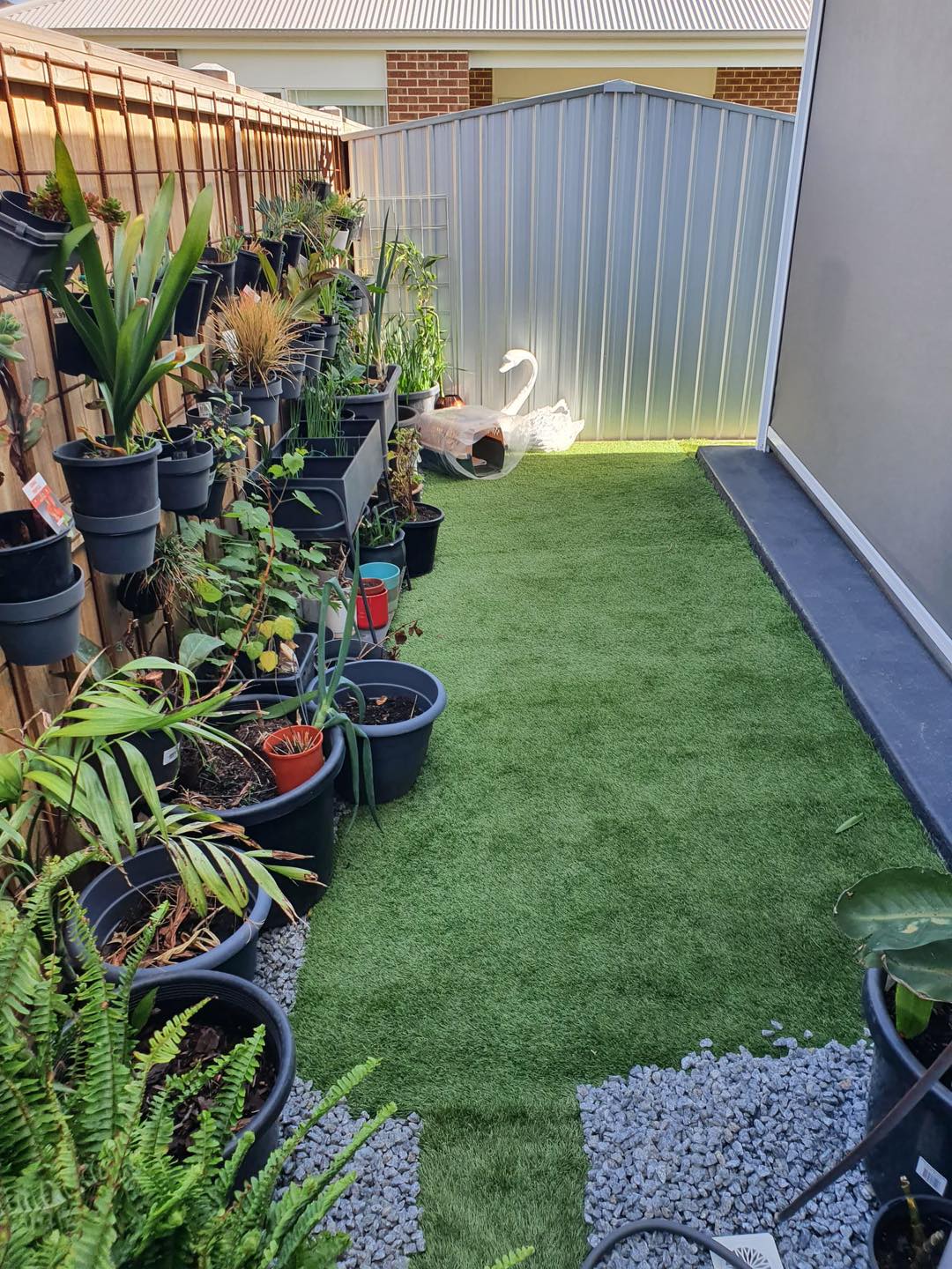 Beautifully maintained lawn and garden